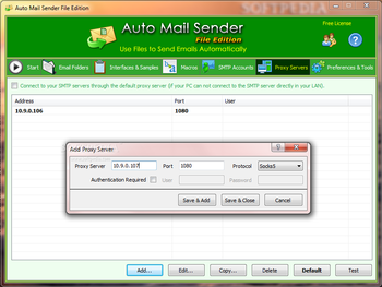 Auto Mail Sender File Edition screenshot 5