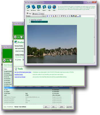 Auto Mail Sender File Edition screenshot
