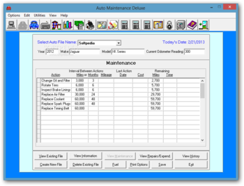 Auto Maintenance Plus screenshot 3