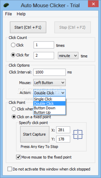 Auto Mouse Clicker screenshot 2