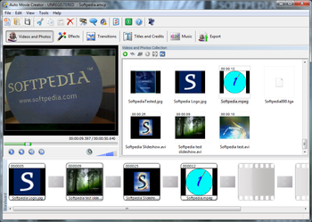 Auto Movie Creator screenshot