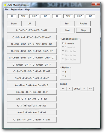 Auto Music Composer screenshot