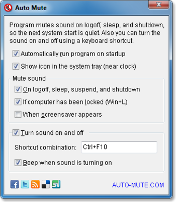 Auto Mute screenshot 3