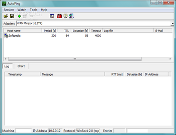 Auto Ping screenshot