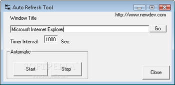Auto Refresh Tool screenshot