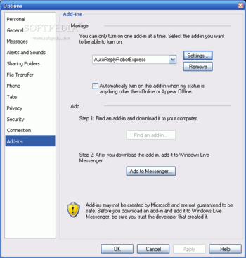 Auto Reply Robot Standard Edition screenshot