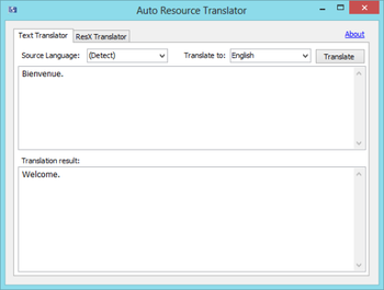 Auto Resource Translator screenshot