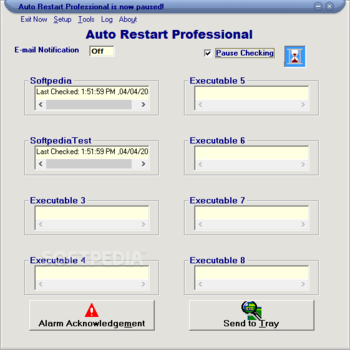 Auto Restart Professional screenshot