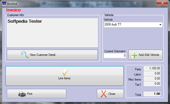 Auto Shop Invoicer screenshot 2