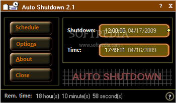 Auto Shutdown screenshot