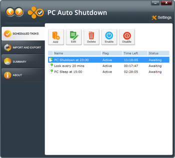 Auto Shutdown screenshot