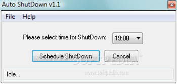 Auto ShutDown screenshot