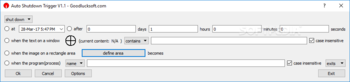 Auto Shutdown Trigger screenshot
