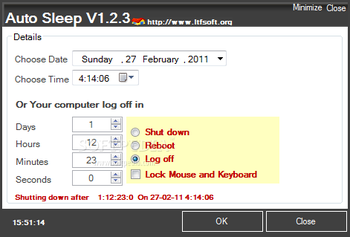 Auto Sleep screenshot