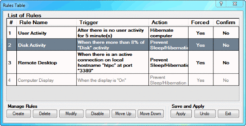 Auto StandBy Pro screenshot 2