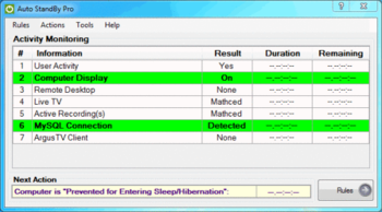 Auto StandBy Pro screenshot 5