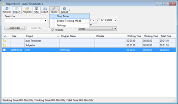 Auto Timesheet screenshot 5