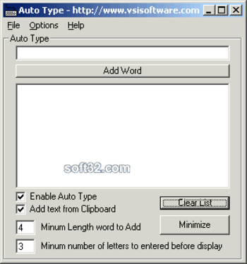 Auto Type screenshot 2