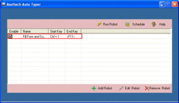 Auto Typer Asoftech screenshot