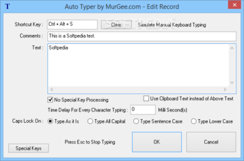 Auto Typer screenshot 2