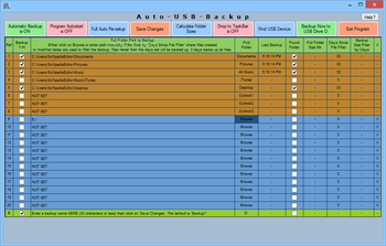 Auto USB Backup screenshot