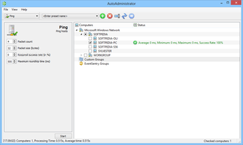 AutoAdministrator screenshot