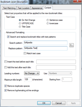 AutoBookmark Plug-in for Adobe Acrobat screenshot 4