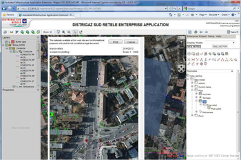AutoCAD Map 3D screenshot