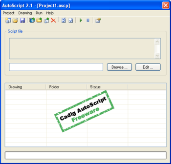 AutoCAD ScriptPro 64 bit - AutoScript screenshot