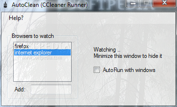 AutoCleaner screenshot