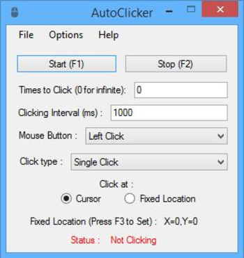 AutoClicker screenshot