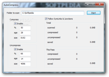 AutoCompress screenshot