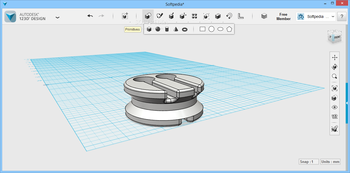 Autodesk 123D Design screenshot 2