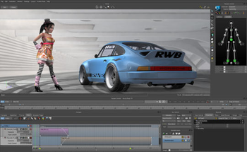 Autodesk MotionBuilder screenshot
