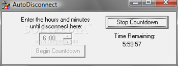 AutoDisconnect screenshot