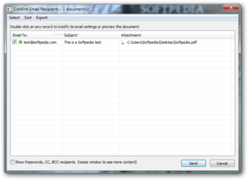 AutoDocMail Plug-in for Adobe Acrobat screenshot 2