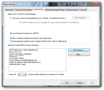 AutoDocMail Plug-in for Adobe Acrobat screenshot 9