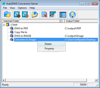 AutoDWG Conversion Server screenshot