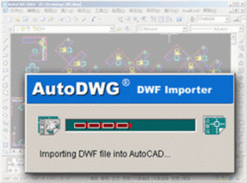 AutoDWG DWF to DWG Converter Pro 2009.09 screenshot