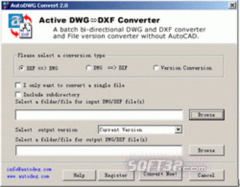 AutoDWG DWG DXF Converter 09.09 screenshot 3