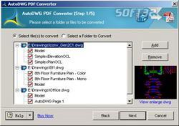 AutoDWG DWG to PDF Converter 2011.09 screenshot 3