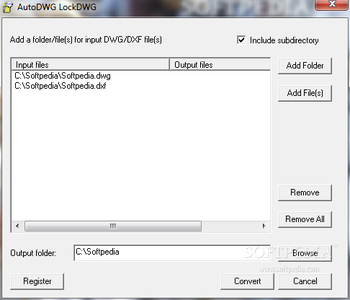 AutoDWG DWGLock screenshot