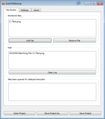 AutoFileBackup screenshot 2