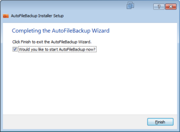AutoFileBackup screenshot 8