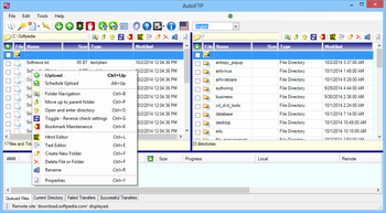 AutoFTP screenshot 2