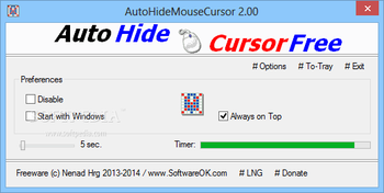 AutoHideMouseCursor screenshot
