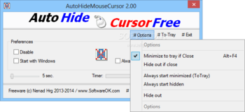 AutoHideMouseCursor screenshot 2