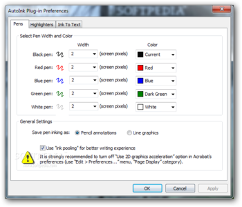 AutoInk Plug-in for Adobe Acrobat screenshot 4