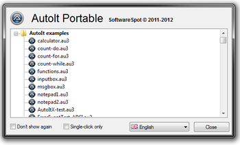 AutoIt Portable screenshot 2