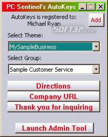 AutoKeys: AutoType Software screenshot 3